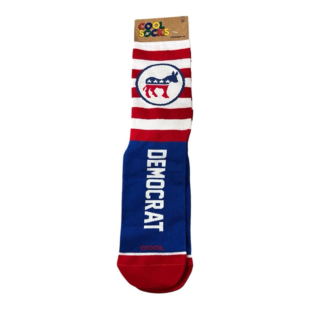 Cool Socks Democrat Socks NWT